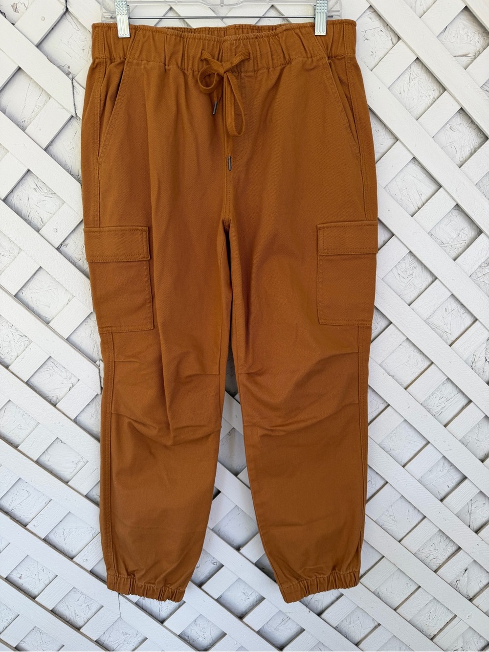 Cabi Jargon Jogger Pants Women’s Cargo Brown Tan Size Medium Casual